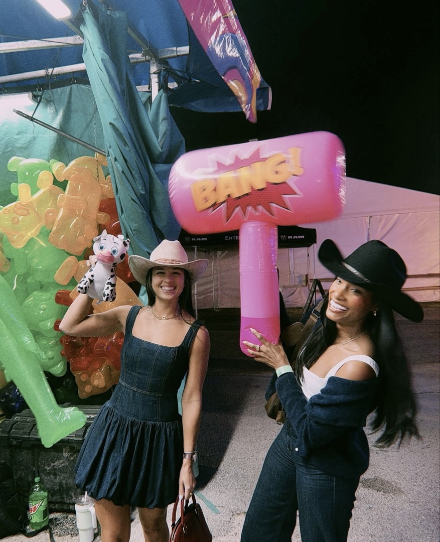 Janelle at the fair